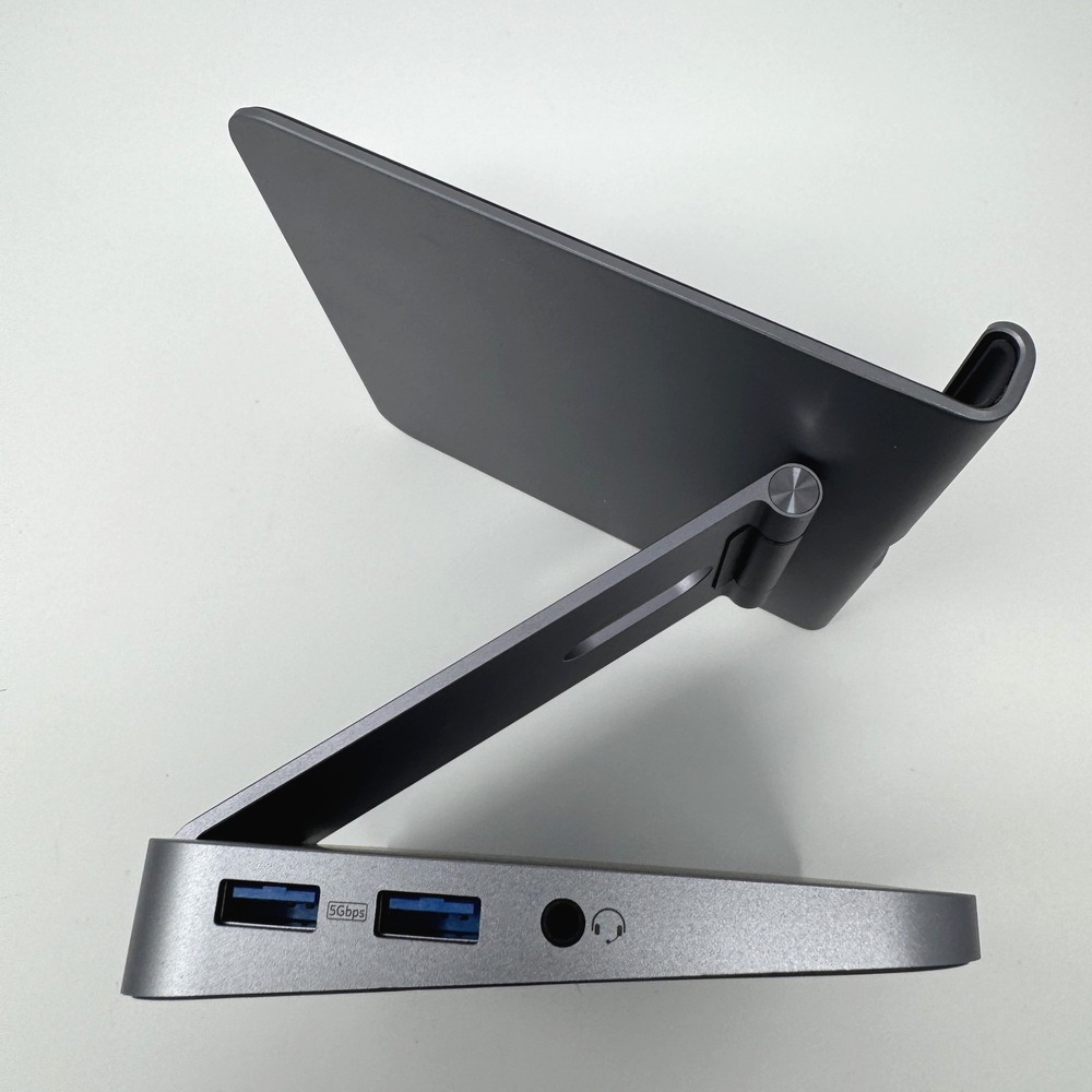 Anker 551 USB-C Hub 8-in-1 Tablet Stand HDMI SD USB 5Gbps Charger Dock Gray - Picture 12 of 13